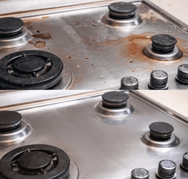 Stove cleaning